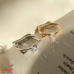 انگشتر سولیتر دریم مدل چند ضلعی