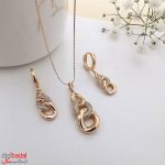 نیم ست ژوپینگ مدل کارتیر نگینی ظریف