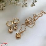 نیم ست ژوپینگ مدل قلب آینه ای
